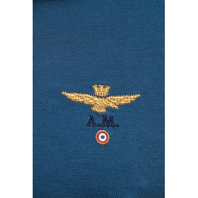 Aeronautica Militare тениска с яка мъжка от памук (PO1308UP00082)