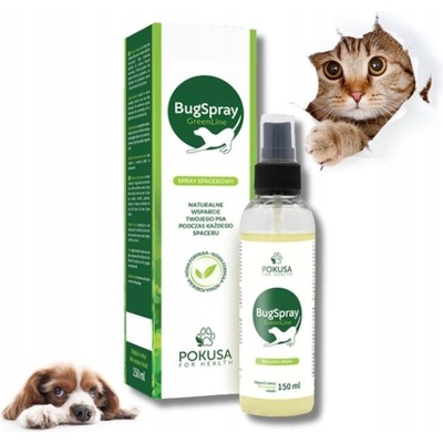 Pokusa Sprej proti parazitom GREENLINE BUGSPRAY proti kliešťom a komárom 150 ml