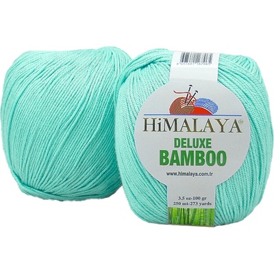 Himalaya příze DeLuxe Bamboo_124-15 světlý tyrkys