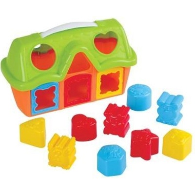 Playgo 100394 Domček vkladačka set 10 ks
