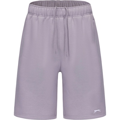 Slazenger Мъжки поларени къси панталони Slazenger Fleece Shorts Mens - Dusty Lavender