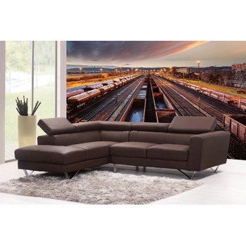 DIMEX ART s. r. o Самозалепваща се флизелинова фототапета железопътна гара 375 x 250 см