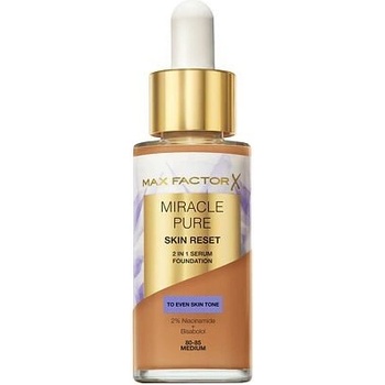 Max Factor Miracle Pure saténově matný make-up se středním krytím 80-85 Medium 30 ml