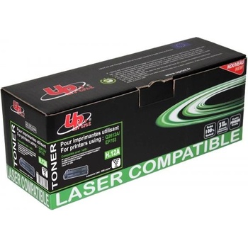 Compatible Тонер касета uprint q2612a/ep703, hp/canon, Черен (7106)