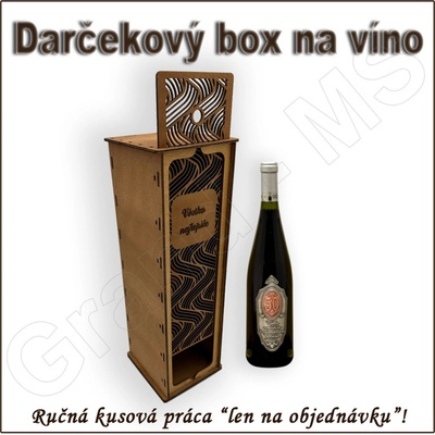 Darčekový box na fľašu 04