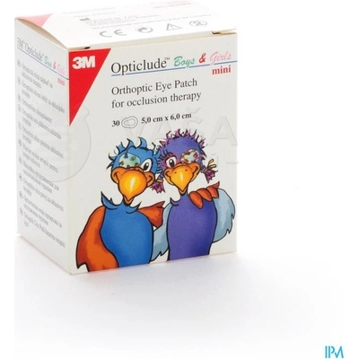3M Opticlude Boys&Girls Mini očná náplasť 5 x 6 cm 30 ks