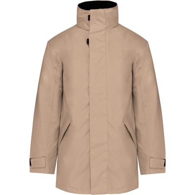 Kariban parka k677 / Мъжко зимно яке - бежово xl (20k67712504)