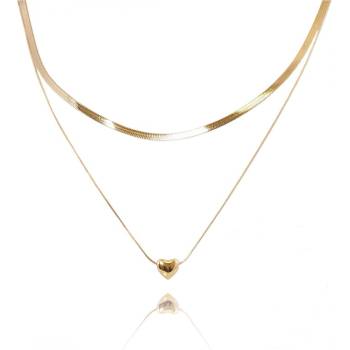 Bijutanki Позлатено Колие от Медицинска Стомана - Очарование