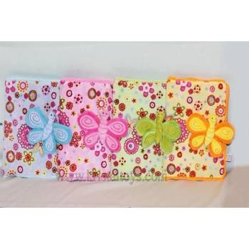 Image 1 of Тетрадка с плюшено облекло Цветя