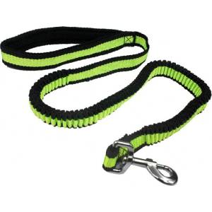 PET NOVA Bungee повод зелено-черен, L