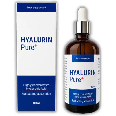 Hyalurin Pure+ kyselina hyalurónová vo vysokej koncentrácii s vitamínom C 100 ml