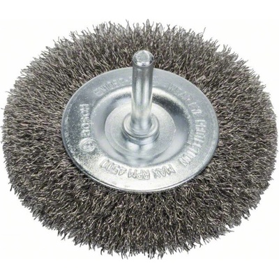 Bosch Accessories Wire wheel 80 mm, 0,2 mm, 4 mm, 4500 U/ min Ø drieku 6 mm 2608622123 1 ks