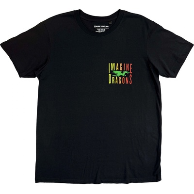 Imagine Dragons Double Dragons Pocket (Back Print) Black XL Риза (<![CDATA[IMDRTS24MB04]]>)