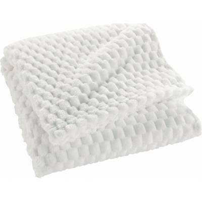 Douceur d`Interieur Flanelový přehoz na postel 125 x 150 cm, interiérový design, FROSTY