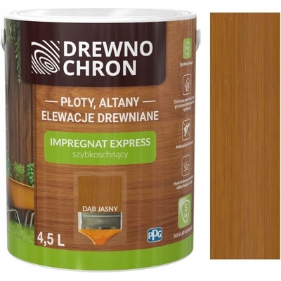 Drewnochron Impregnát Express Světlý Dub 4,5L