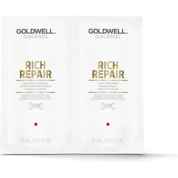 Goldwell Rich Repair Šampón a kondicionér na suché vlasy 2 x 10 ml