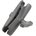 Zebra TC8000 Double Socket Arm (MNT-RAM-B201U)