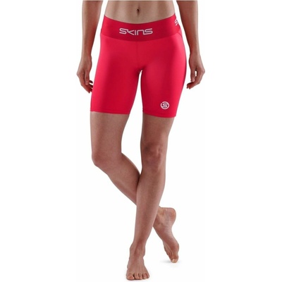 Skins dámské šortky polo legíny red