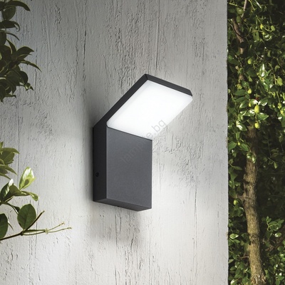 Ideal Lux - LED външен стенен осветител STYLE LED/8, 5W/230V 3000K CRI 90 IP54 черен (ID322636)