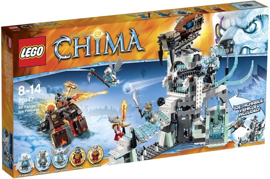 LEGO CHIMA 70147 ledova pevnost sira fangara Heureka.cz