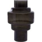 Premier Housewares Черна стъклена ваза (височина 30 cm) Cayden - Premier Housewares (5505984)
