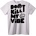 NOONEBRAND Тениска Don't Kill My Vibe - L, White