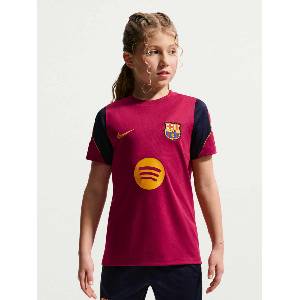 Nike Тениска fcb y nk df strk ss top k