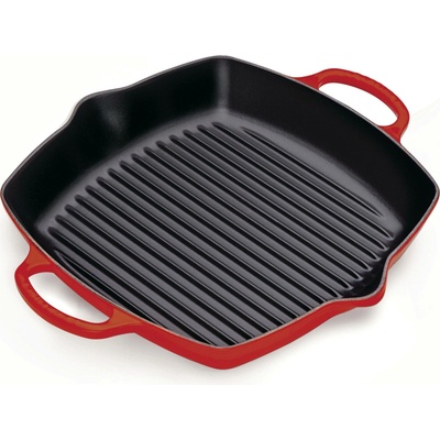 Le Creuset 20200300600422 Grilovací pánev Signature čtvercová 30 cm višňová