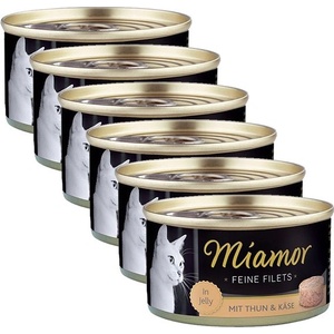 Miamor Консерва Miamor Filet тонзик и сир 6 x 100 г