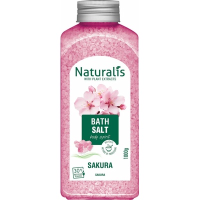 Naturalis soľ do kúpeľa Sakura 1000 g