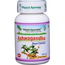 Planet Ayurveda Ashwagandha extrakt 10:1 500 mg 60 kapslí