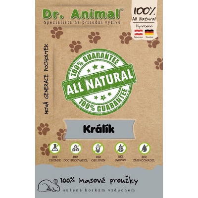 Dr. Animal králik mäs. prúžky 80 g