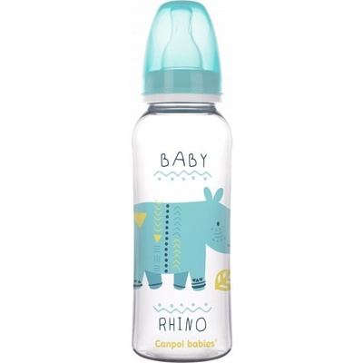 Canpol babies fľaša s potlačou Afrika Blue 2021 250 ml