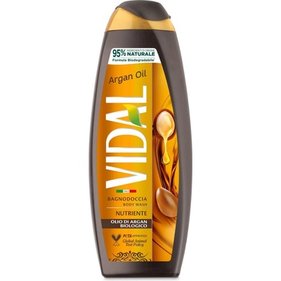 Vidal italský sprchový gel s BIO arganovým olejem 500 ml