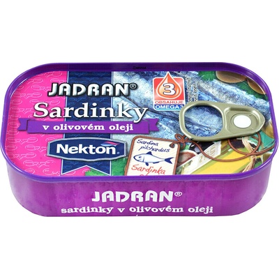 Nekton Sardinky v olivovom oleji Jadran 125 g
