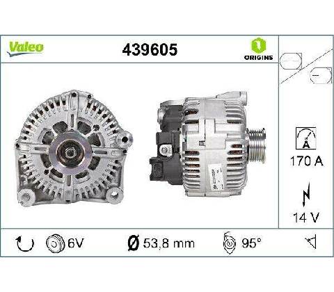Generátor VALEO 439605