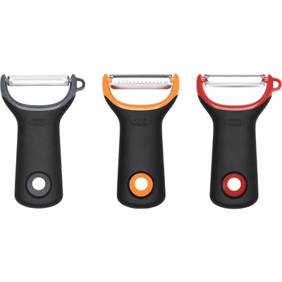 Oxo Белачка за зеленчуци good grips, комплект 3 бр. , пластмаса, oxo (oxo11244100)