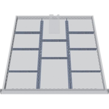 Bedrunka+Hirth Kovové delenie zásuviek 139BLH100A