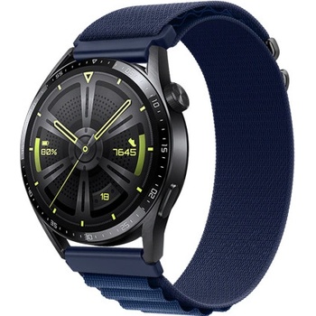 BStrap Nylon Loop remienok na Xiaomi Amazfit GTR 2 / GTR 47mm, navy blue SSG037C0606