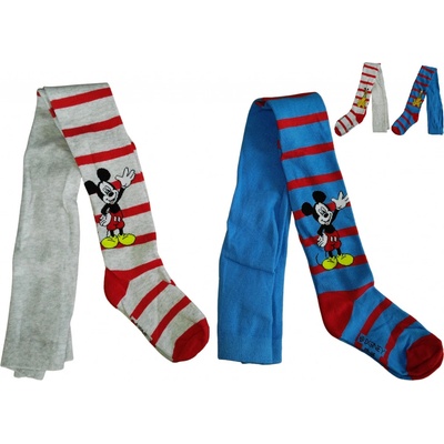 EplusM chlapecké punčocháče Mickey Mouse a pes Pluto Disney / Šedá – Zboží Mobilmania