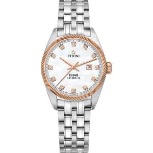 TITONI Cosmo Automatic 818SRG-622 - Дамски часовник (818SRG-622) Часовници