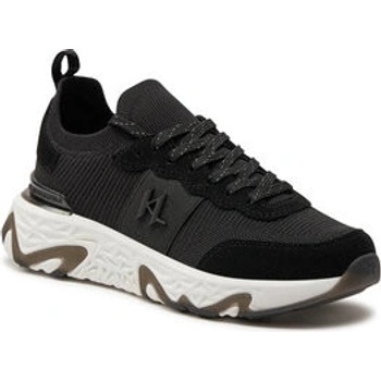 Karl Lagerfeld sneakersy KL62440 black Knit T