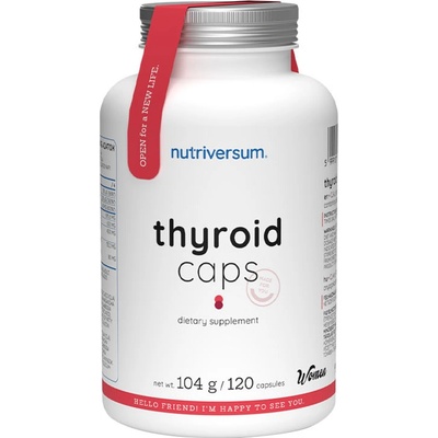 Nutriversum Thyroid Caps WOMEN 120 kapslí