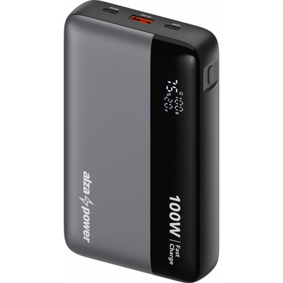 AlzaPower WorkMate 20000mAh Power Delivery (100W) černo-šedá APW-PBWM20PDB – Zboží Mobilmania