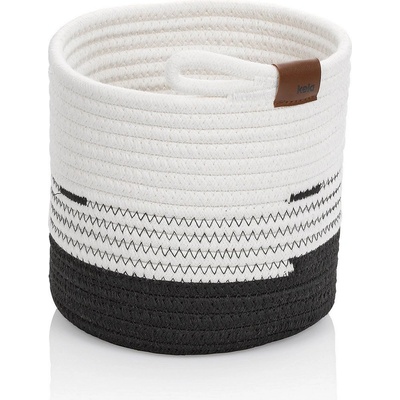 Kela Košík Hedda 18 cm zmes bavlna/polyester bielo-čierna KL-24454