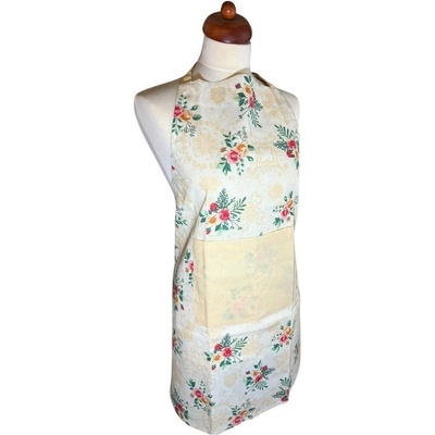 Home Elements Kuchyňská zástěra 60*80cm Kytice