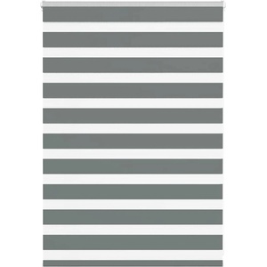 vidaXL Зеброва щора 100x100 см ширина на плата 95, 9 cm полиестер (4014105)