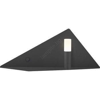 Image 1 of Klausen 141012 - LED Аплик TRIGON LED/3W/230V черен (KS0220)