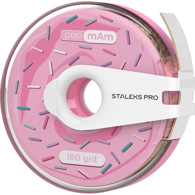 Staleks AT-180 Staleks PRO Bobbi Nail EXPERT Výměnný jednorázový pilník s 6m samolepící brusnou páskou