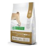 AKVATERA Nature's Protection DOG - Weight Control Sterilised, висококачествена храна за пораснали кучета, от всички породи, след кастрация и с тенденция за натрупване на килограми, с пилешко месо, Литва - 4 кг